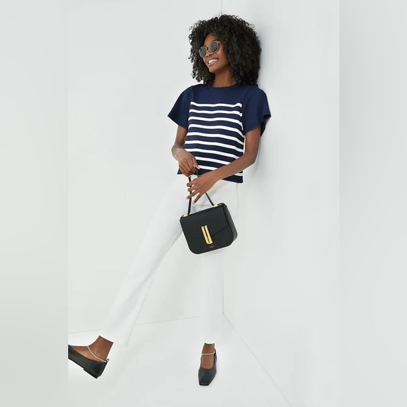 Tuckernuck Navy and White Striped Knit Kirby Top - Picture 6 of 16